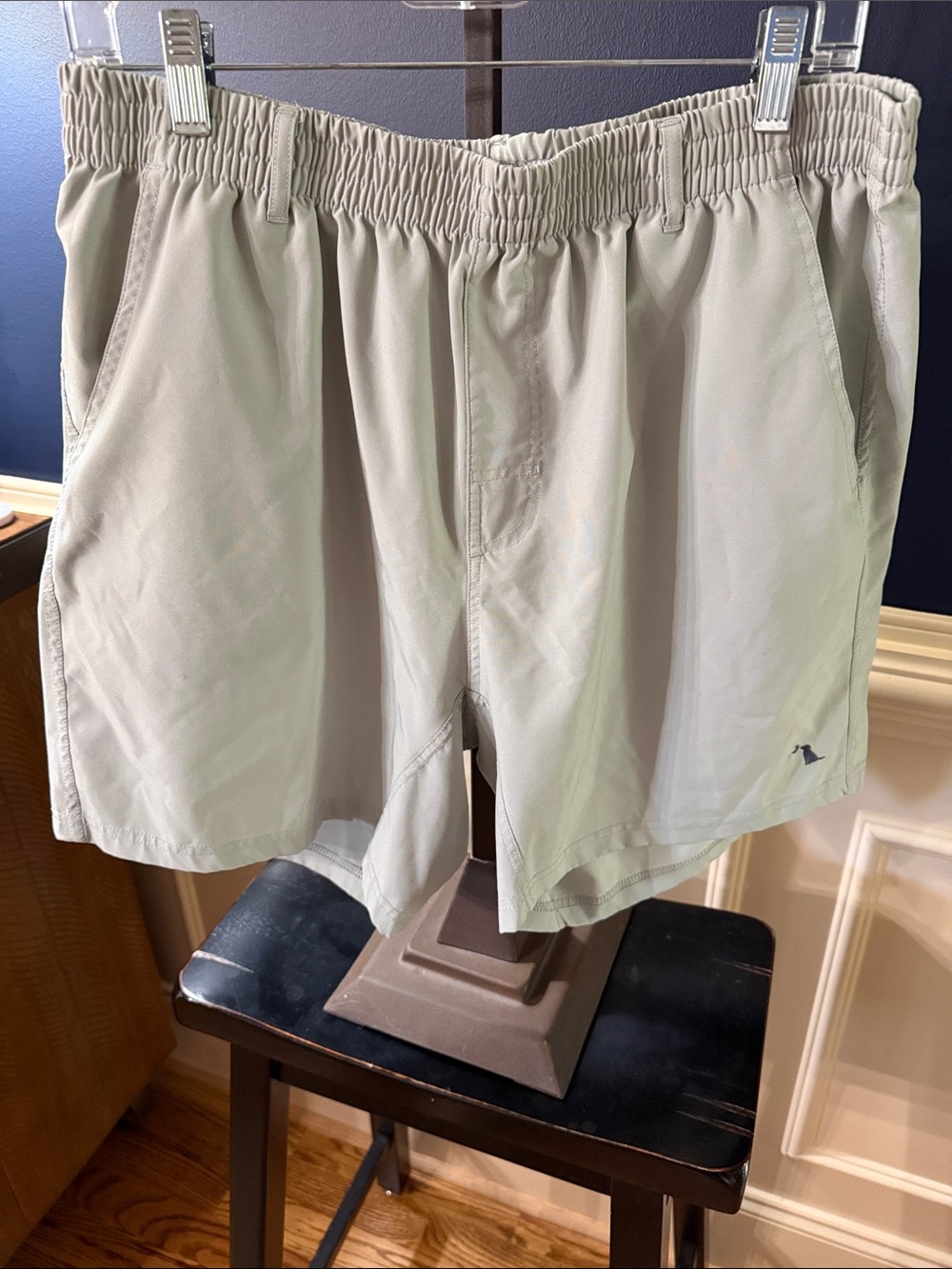 Local Boy Outfitters Men's Light Grey Athletic Shorts with Elastic Waistband